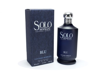 LUCIANO SOPRANI SOLO BLU PROFUMO UOMO DONNA UNISEX EDT 100ML VAPO luciano soprani 624018 Profumi