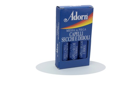 ADORN MESSA IN PIEGA CAPELLI SECCHI E DEBOLI Pacco 3 fiale da 15ml cad. Adorn 300104/013 Cura dei capelli