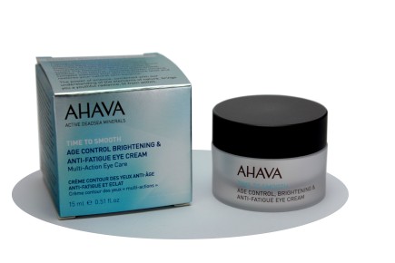 AHAVA TIME TO SMOOTH AGE CONTROL BRIGHTENING AND ANTI-FATIGUE EYE CREAM 15ML Ahava 892063 Contorno occhi
