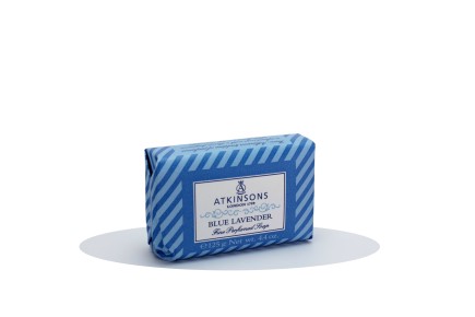 ATKINSONS FINE PERFUMED SOAP BLUE LAVENDER 125GR. Sapone profumato Atkinsons 60090 Sapone