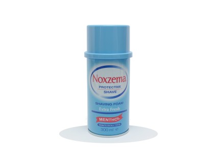 NOXZEMA PROTECTIVE SHAVE FOAM EXTRA FRESH MENTHOL 300ML Schiuma da barba uomo Noxzema 610033 Prodotti per rasatura uomo