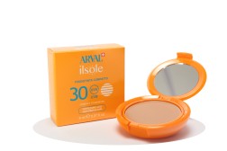 ARVAL IL SOLE FONDOTINTA COMPATTO N°01 SPF 30 8 ML BASE TRUCCO E FILTRO SOLARE Arval 020964/001 Fondotinta