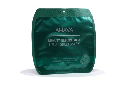 AHAVA BEAUTY BEFORE AGE UPLIFT SHEET MASK 17GR. Maschera antieta' Ahava 892015 Maschere e peeling