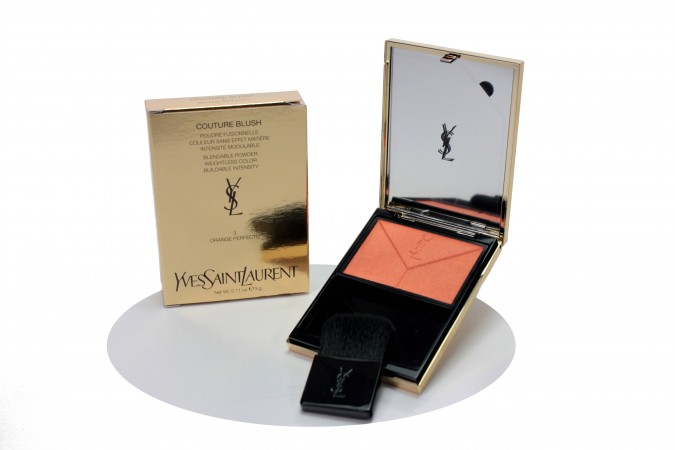 YSL YVES SAINT LAURENT COUTURE BLUSH N.03 ORANGE-PERFECTO YSL, Yves Saint Laurent 740903/003 Blush