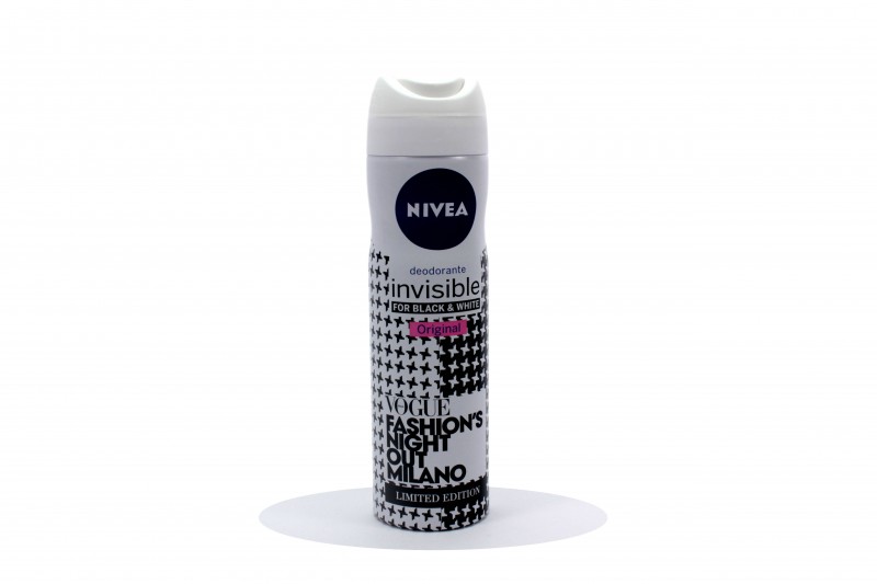 NIVEA DEODORANTE DONNA INVISIBLE BLACK & WHITE 150ML SPRAY Deo Deodorant Woman