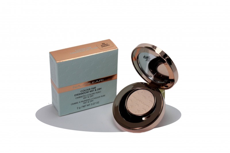 NAJ OLEARI COLOUR FAIR EYESHADOW WET & DRY N.02 AVORIO SATINATO Ombretto