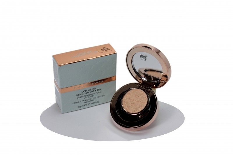 NAJ OLEARI COLOUR FAIR EYESHADOW WET & DRY N.03 RIFLESSO DORATO Ombretto