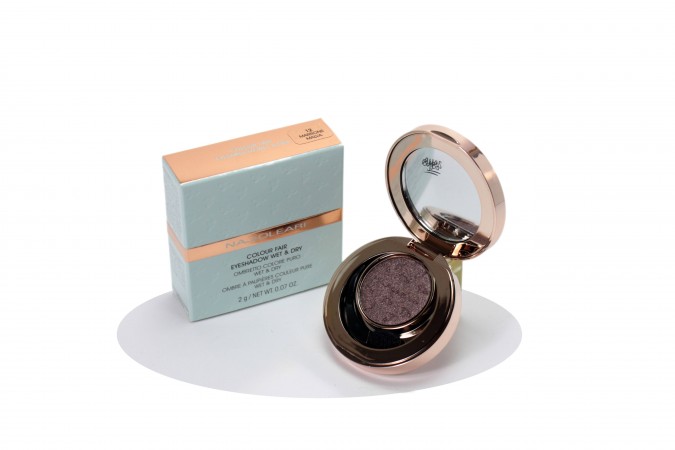 NAJ OLEARI COLOUR FAIR EYESHADOW WET & DRY N.12 MARRONE MALVA Ombretto Naj Oleari 491382/012 Ombretti