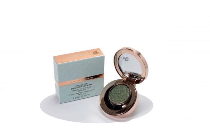 Naj Oleari Colour Fair Eyeshadow Wet & Dry N.16 Verde Foresta Perlato Ombretto Naj Oleari 491382/016 Make up