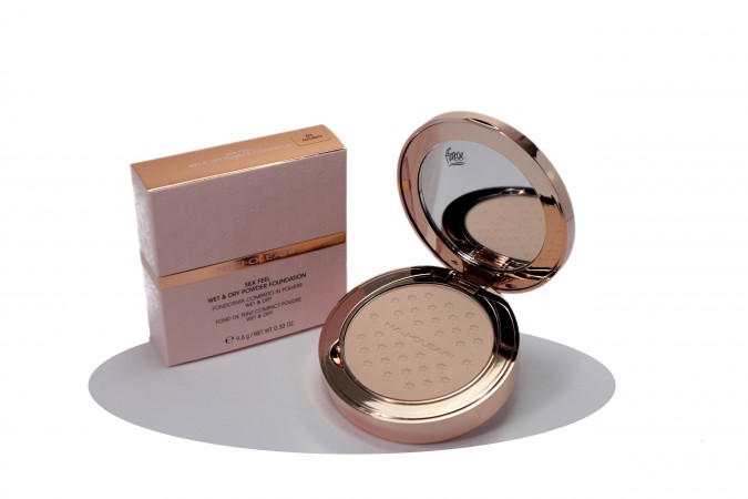 Naj Oleari Silk Feel W&D Powder Foundation N.01 Avorio Fondotinta Compatto Naj Oleari 491303/001 Make up