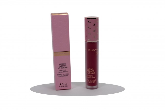 NAJ OLEARI LASTING EMBRACE LIP COLOUR N.04 ROSA MARSALA Rossetto Lunga Tenuta