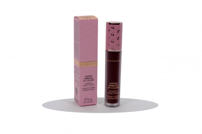 Naj Oleari Lasting Embrace Lip Colour N.10 Borgogna Scuro Rossetto Lunga Tenuta