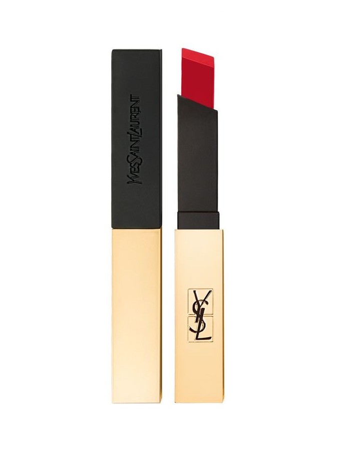 YSL ROUGE PUR COUTURE THE SLIM EFFETTO MAT N.1 ROUGE EXTRAVAGANT Rossetto Labbra