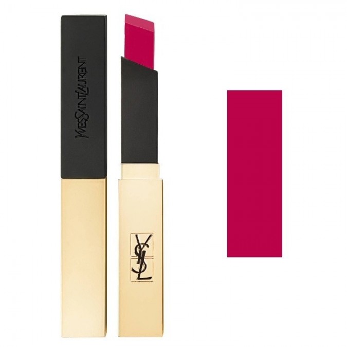 YSL ROUGE PUR COUTURE THE SLIM EFFETTO MAT N.14 ROSE CURIEUX Rossetto Labbra