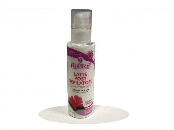 HIBROS LATTE POST DEPILATORIO CON FITOESTRATTI EMOLLIENTE RINFRESCANTE CLASSICO Hibros 370036 Ceretta