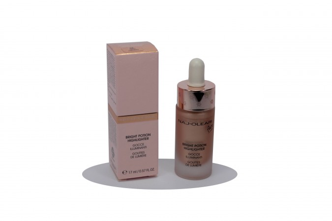 NAJ OLEARI BRIGHT POTION HIGHLIGHTER N.02 ORO LIQUIDO Gocce Illuminanti Naj Oleari 491353/002 Altro trucco viso