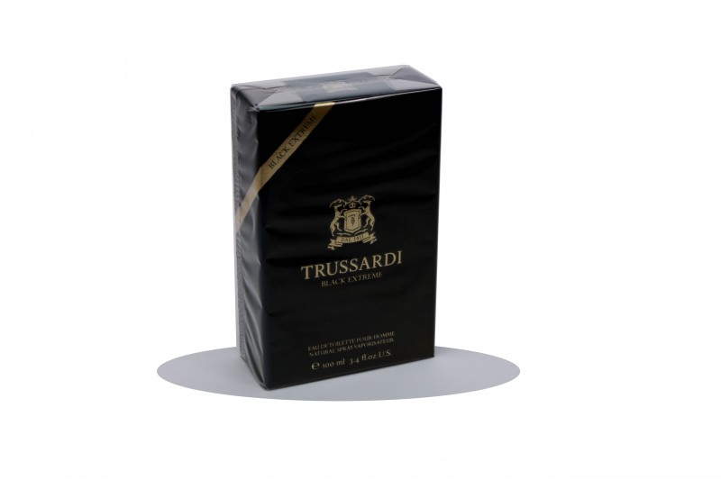 TRUSSARDI BLACK EXTREME EAU DE TOILETTE POUR HOMME PROFUMO UOMO EDT 100ML VAPO
