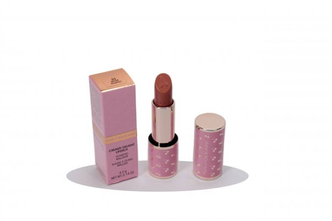 Naj Oleari Creamy Delight Lipstick  N.03 Beige Rosato Rossetto Brillante