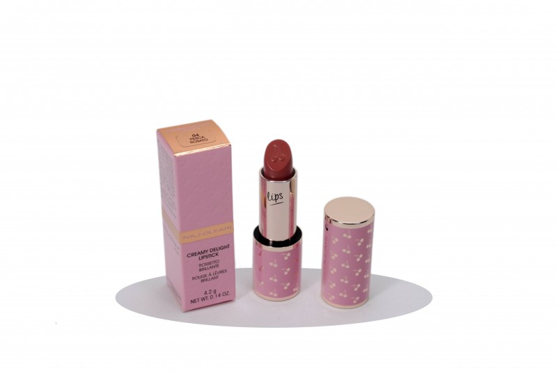 Naj Oleari Creamy Delight Lipstick  N.04 Pesca Rosato Rossetto Brillante