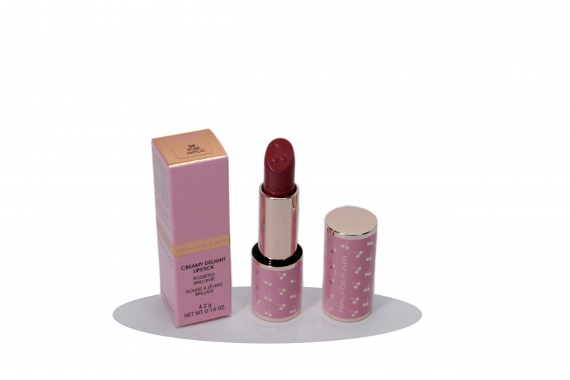 NAJ OLEARI CREAMY DELIGHT LIPSTICK  N.06 ROSA ANTICO Rossetto brillante