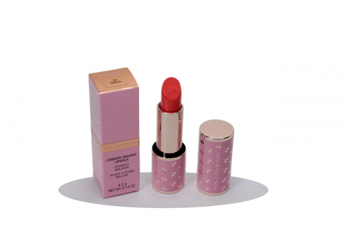 NAJ OLEARI CREAMY DELIGHT LIPSTICK N.10 PAPAYA Rossetto brillante Naj Oleari 491421/010 Rossetti