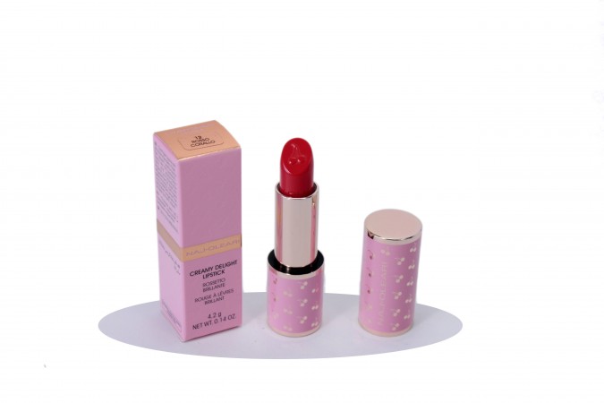 NAJ OLEARI CREAMY DELIGHT LIPSTICK N.12 ROSSO CORALLO Rossetto brillante Naj Oleari 491421/012 Rossetti