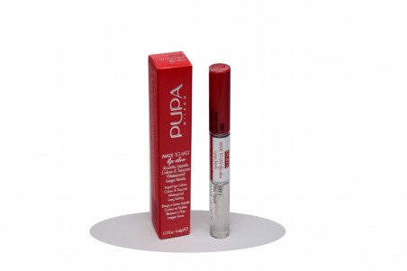PUPA MADE TO LAST LIP DUO N.018 IMPERIAL RED Rossetto Liquido Colore & Top Coat Pupa 568547/018 Rossetti