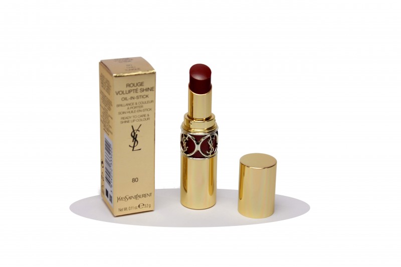 YSL ROUGE VOLUPTE SHINE OIL IN STICK N.80 CHILI TUNIQUE Rossetto Labbra