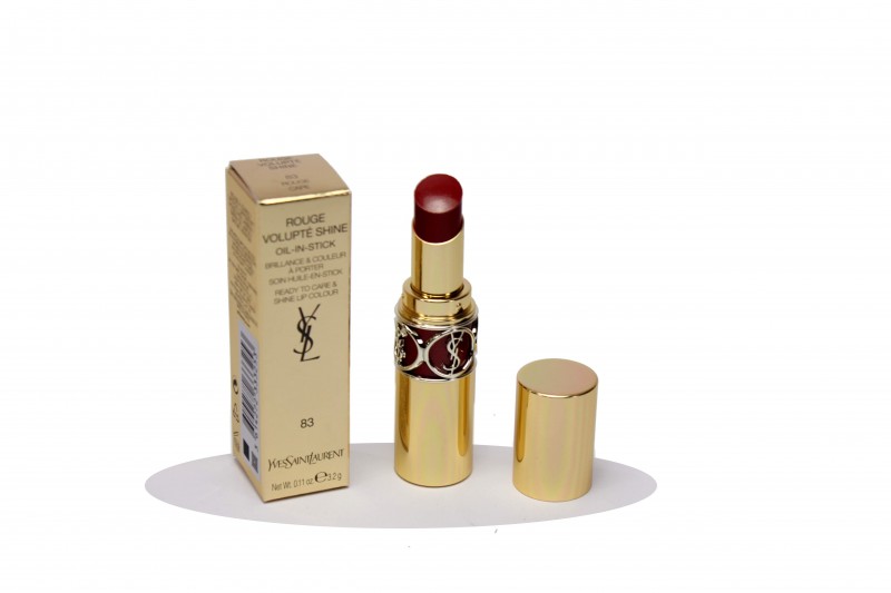 YSL ROUGE VOLUPTE SHINE OIL IN STICK N.83 ROUGE CAPE Rossetto Labbra