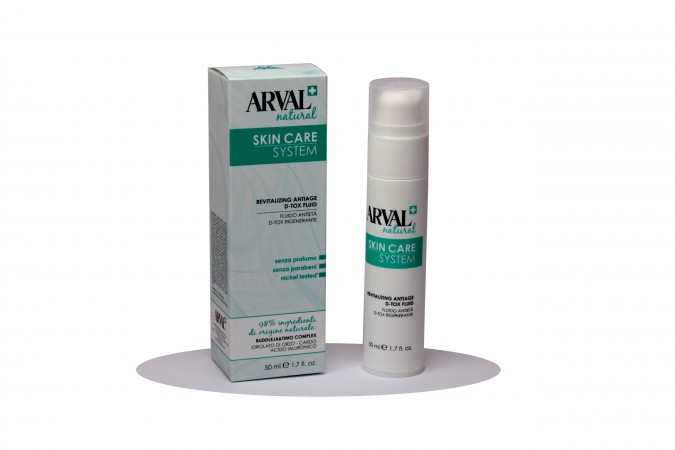 ARVAL SKIN CARE SYSTEM FLUIDO ANTIETA' D-TOX RIGENERANTE 50ML Arval 20044 Antirughe