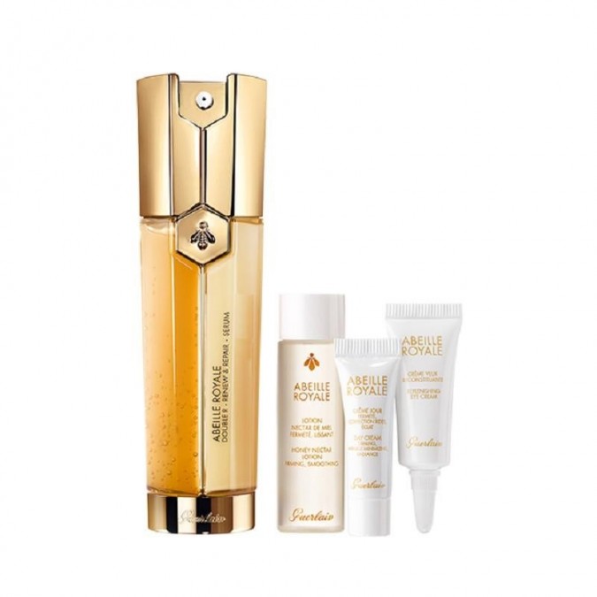 GUERLAIN ABEILLE ROYALE KIT PROGRAMMA ANTIETA' SIERO LOZIONE CREMA OCCHI E CREMA