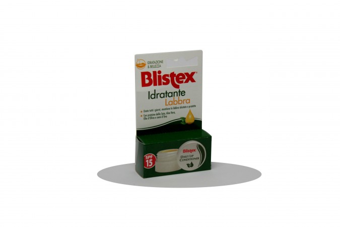 BLISTEX IDRATANTE LABBRA SPF15 Con Proteine della Soia Aloe Vera Olio d'Oliva Semi d'Uva Blistex 1910 Labbra balsamo e tratta...