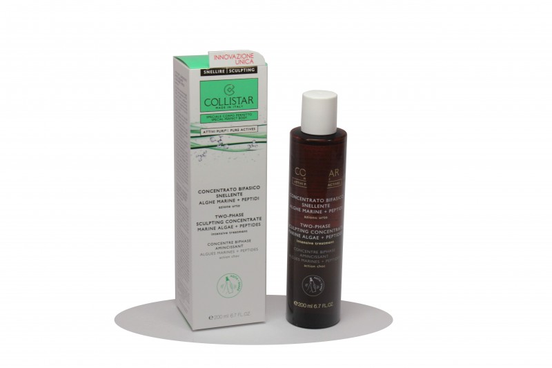 COLLISTAR ATTIVI PURI CONCENTRATO BIFASICO SNELLENTE ALGHE MARINE PEPTIDI 200ML