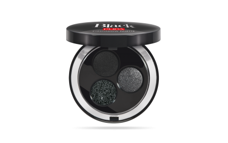 Pupa Black Eyeshadow Palette N.001 Shades Of Black Palette 3 Ombretti Multifinish