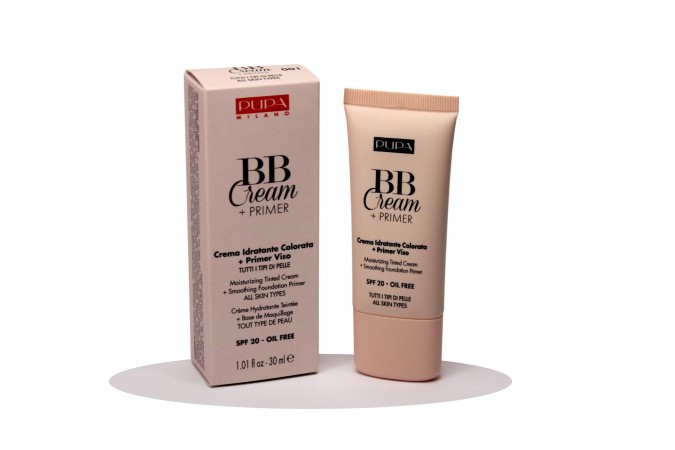 PUPA BB CREAM + PRIMER TUTTI I TIPI DI PELLE N.001 NUDE Crema Idratante Colorata Pupa 568702/001 BB Cream