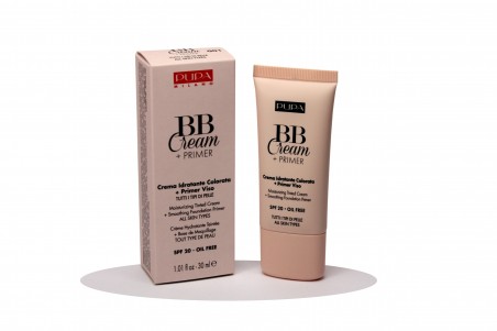 PUPA BB CREAM + PRIMER TUTTI I TIPI DI PELLE N.001 NUDE Crema Idratante Colorata Pupa 568702/001 BB Cream