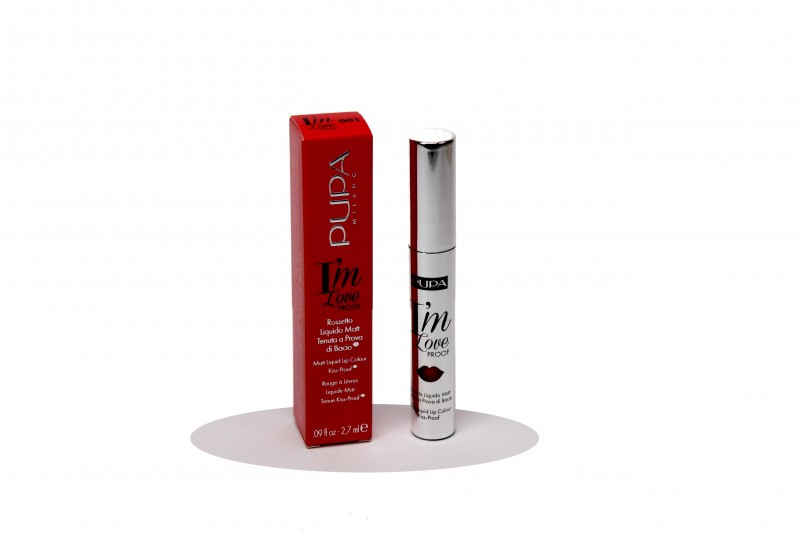 PUPA I'M LOVEPROOF N.001 LIGHT ROSE Rossetto Liquido Matt Tenuta Al Bacio