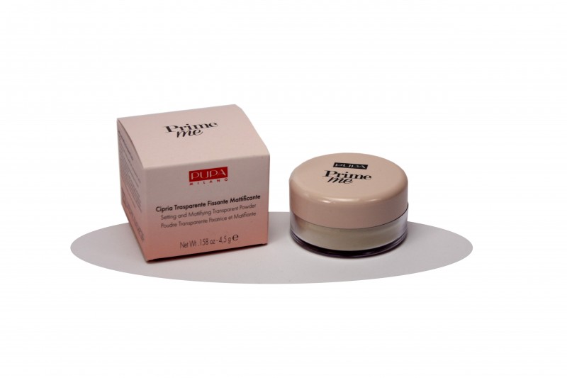 PUPA SETTING POWDER N.001 TRANSLUCENT Cipria Trasparente Fissante Mattificante