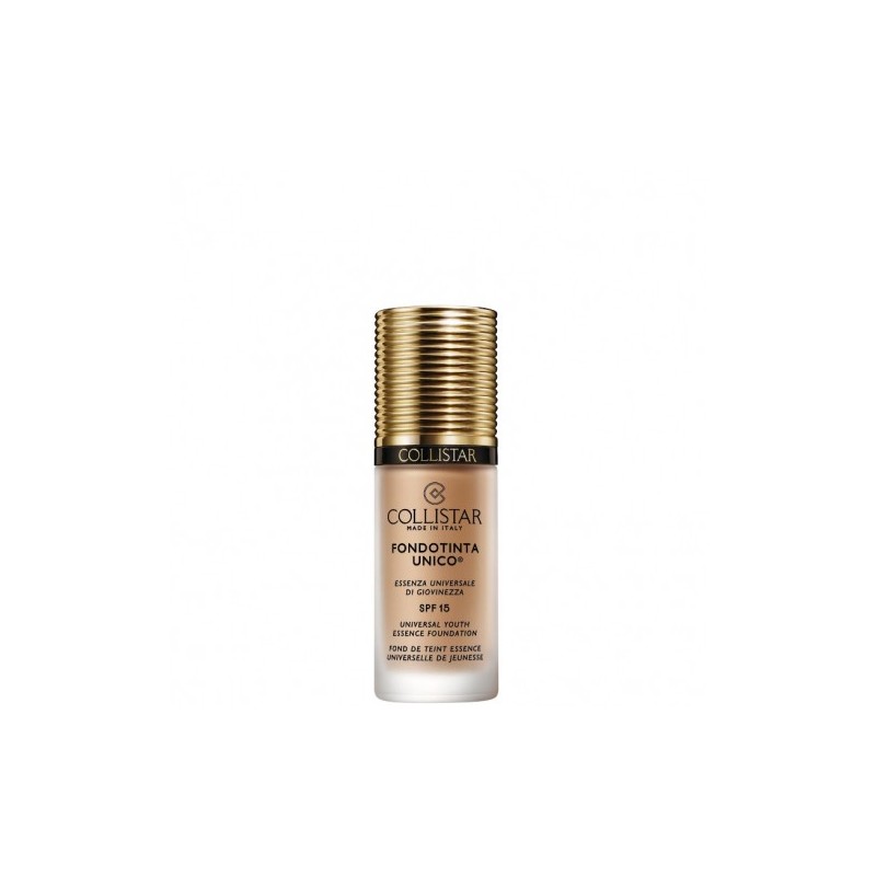 COLLISTAR FONDOTINTA UNICO ESSENZA UNIVERSALE DI GIOVINEZZA SPF 15 3G BEIGE DOR.
