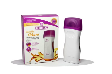 HIBROS RULLETTE GLAM MANIPOLO ELETTRICO PER RULLI STENDICERA Hibros 370041 Ceretta