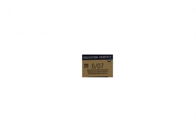 WELLA KOLESTON PERFECT PURE NATURALS N. 6/07 Colorazione Permanente In Crema