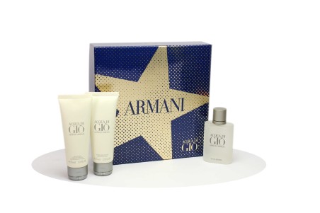 CONFEZIONE ARMANI ACQUA DI GIO' EDT 50ML+DOCCIA GEL 75ML+BALSAMO DOPOBARBA 75ML Armani C22045 Profumi uomo
