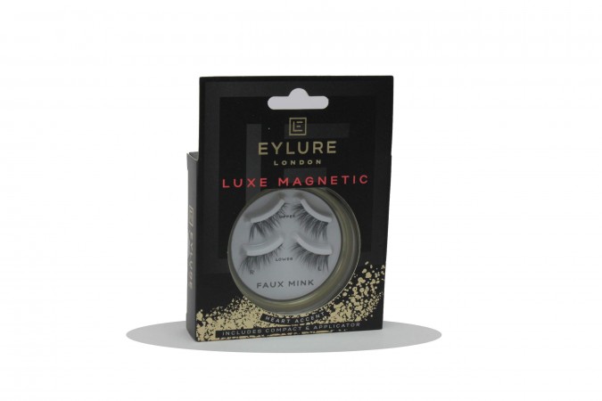 Eylure Luxe Magnetic Heart Accent Ciglia Finte Effetto Visone Riutilizzabili
