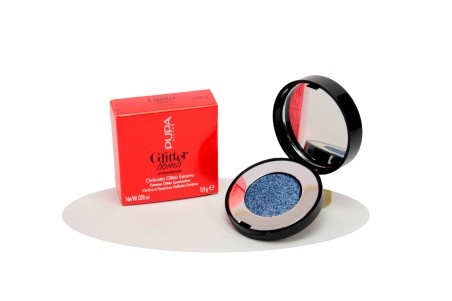 PUPA GLITTER BOMB EYESHADOW Ombretto occhi Glitter Estremo N005 CRYSTALLIZED BLUE Pupa 568308/005 Ombretti