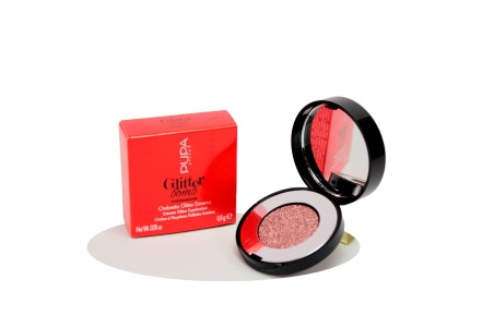 Pupa Glitter Bomb Eyeshadow Ombretto Occhi Glitter Estremo N007 Sparkling Rose Pupa 568308/007 Ombretti