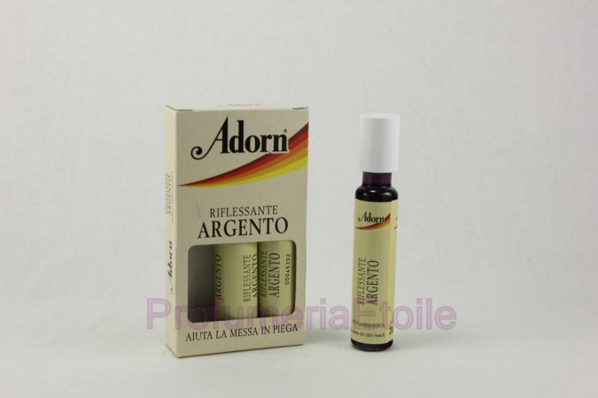 ADORN FIALE RIFLESSANTE ARGENTO AIUTA LA MESSA IN PIEGA DEI CAPELLI LUMINOSITA' Adorn 300104/011 Cura dei capelli