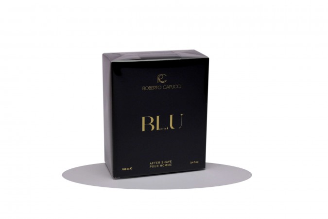 CAPUCCI BLU WATER LOZIONE DOPOBARBA UOMO 100ML Ash After Shave Lotion Men Capucci 730265 Prodotti per rasatura uomo