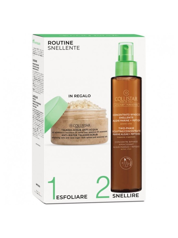 COLLISTAR KIT CONCENTRATO BIFASICO SNELLENTE ALGHE MARINE+TALASSO SCRUB OMAGGIO Collistar 186100/01 Inestetismi e cellulite