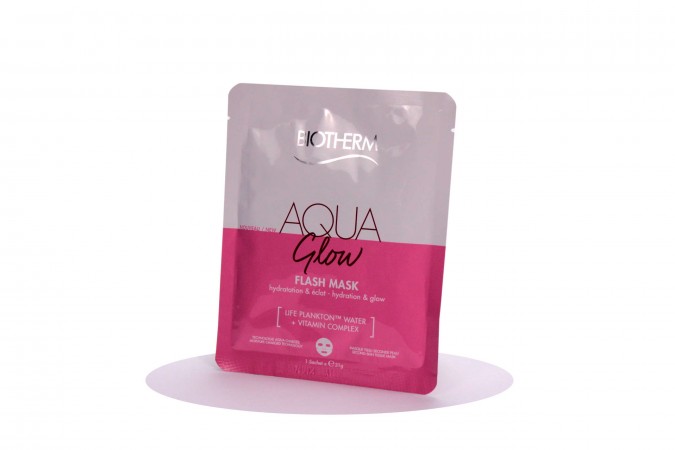 BIOTHERM AQUA GLOW FLASH MASK 1X31 gr. Maschera in tessuto Illuminante Biotherm 100961 Maschere e peeling