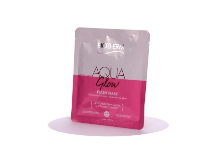 BIOTHERM AQUA GLOW FLASH MASK 1X31 gr. Maschera in tessuto Illuminante Biotherm 100961 Maschere e peeling